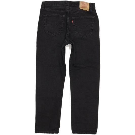 Levi's 521 Men Black Straight Regular Jeans W35 L29