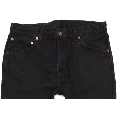 Levi's 521 Men Black Straight Regular Jeans W35 L29