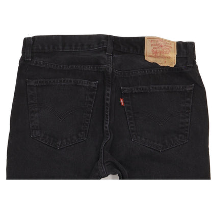Levi's 521 Men Black Straight Regular Jeans W35 L29