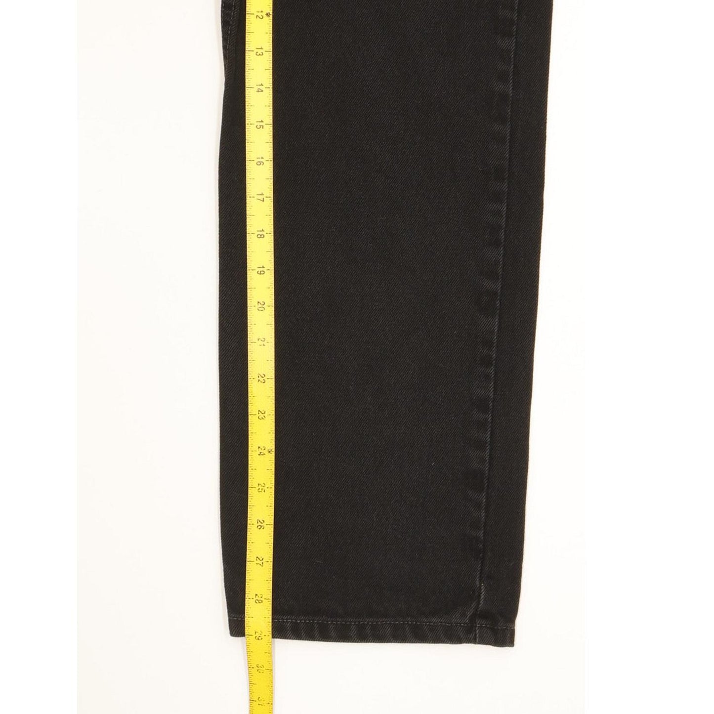 Levi's 521 Men Black Straight Regular Jeans W35 L29