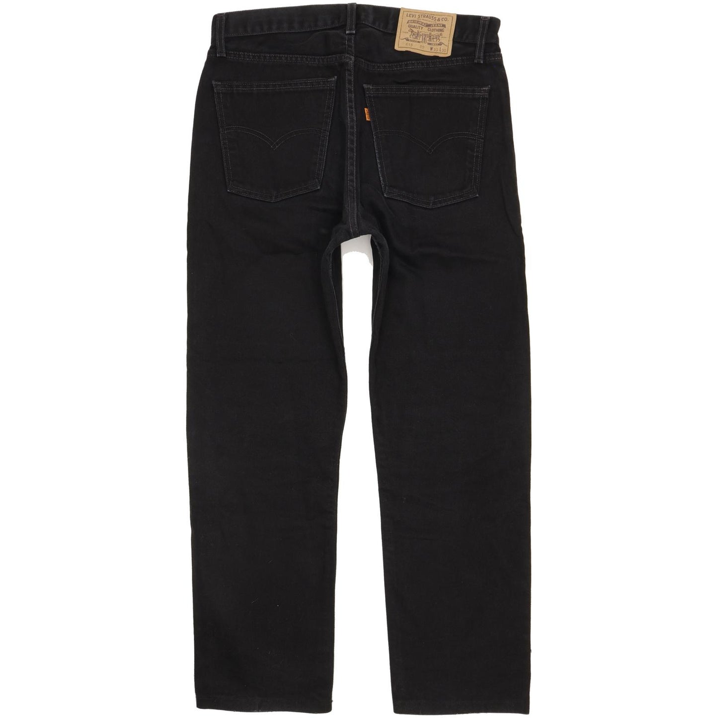 Levi's 615 Men Black Straight Regular Jeans W33 L29