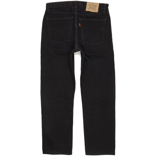 Levi's 615 Men Black Straight Regular Jeans W33 L29