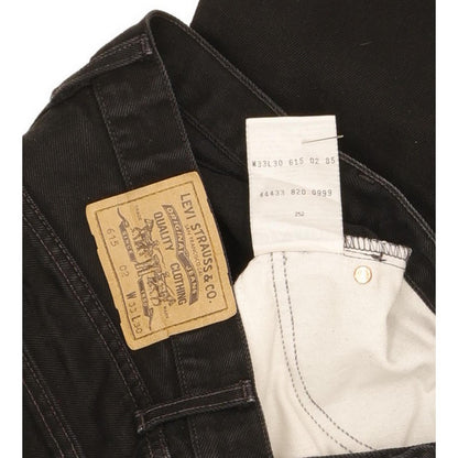 Levi's 615 Men Black Straight Regular Jeans W33 L29