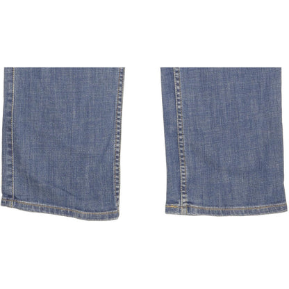 Mustang Tramper Men Blue Straight Slim Stretch Jeans W34 L32
