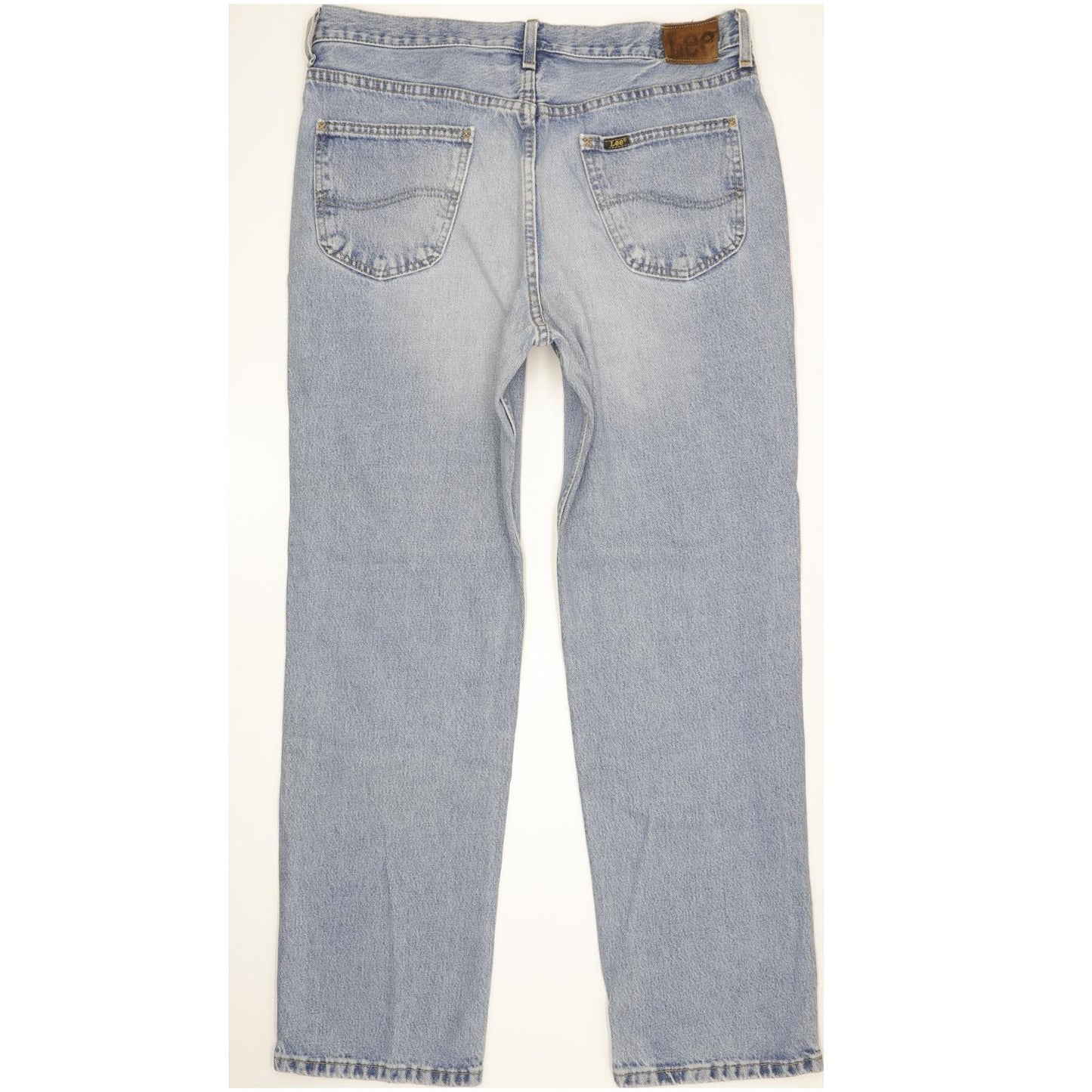 Lee Men Blue Straight Regular Jeans W34 L31