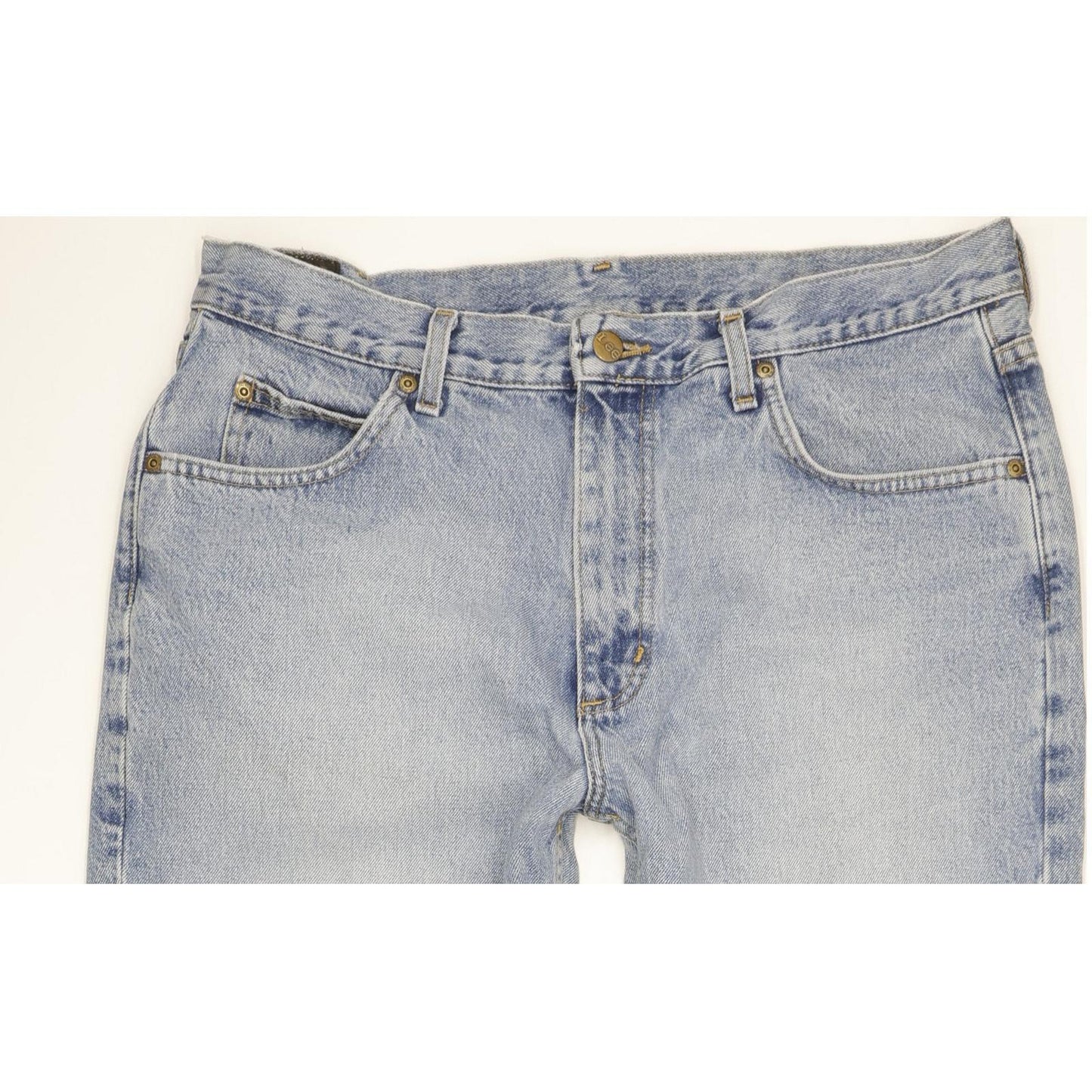 Lee Men Blue Straight Regular Jeans W34 L31