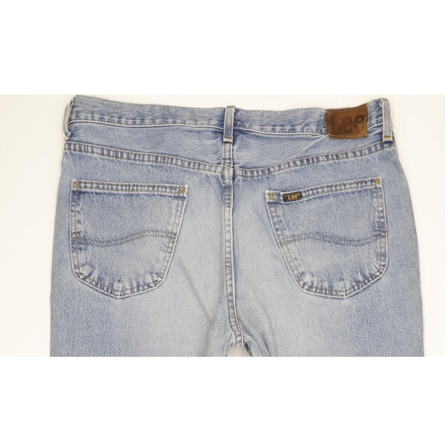 Lee Men Blue Straight Regular Jeans W34 L31