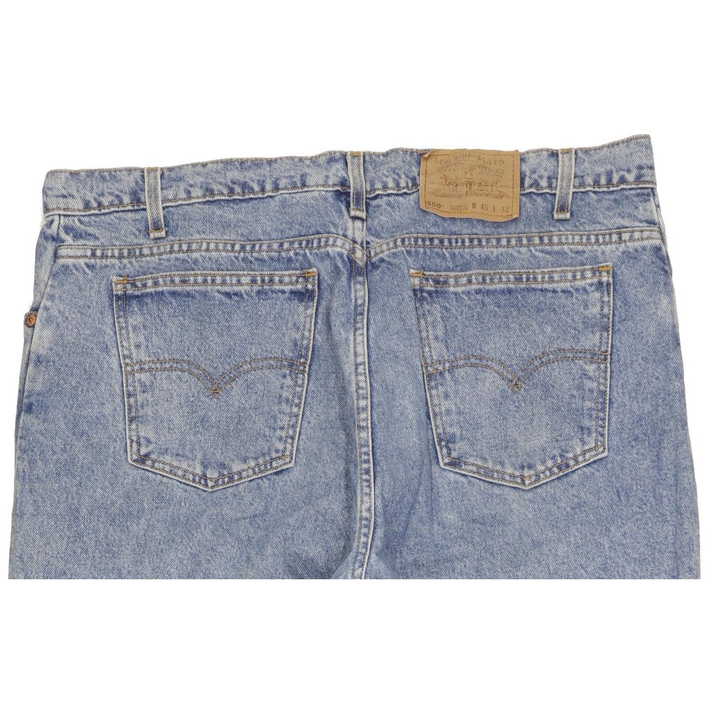 Levi's 550 Men Blue Tapered Relaxed Jeans W40 L31