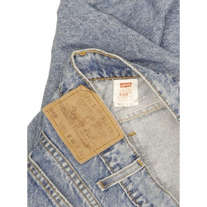 Levi's 550 Men Blue Tapered Relaxed Jeans W40 L31