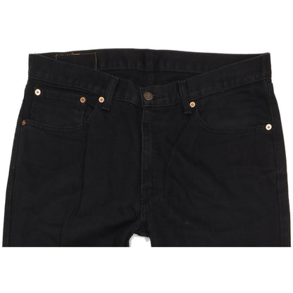 Levi's 751 Men Black Straight Regular Jeans W34 L28