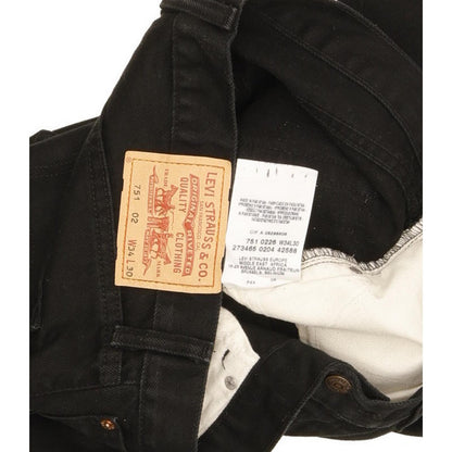 Levi's 751 Men Black Straight Regular Jeans W34 L28