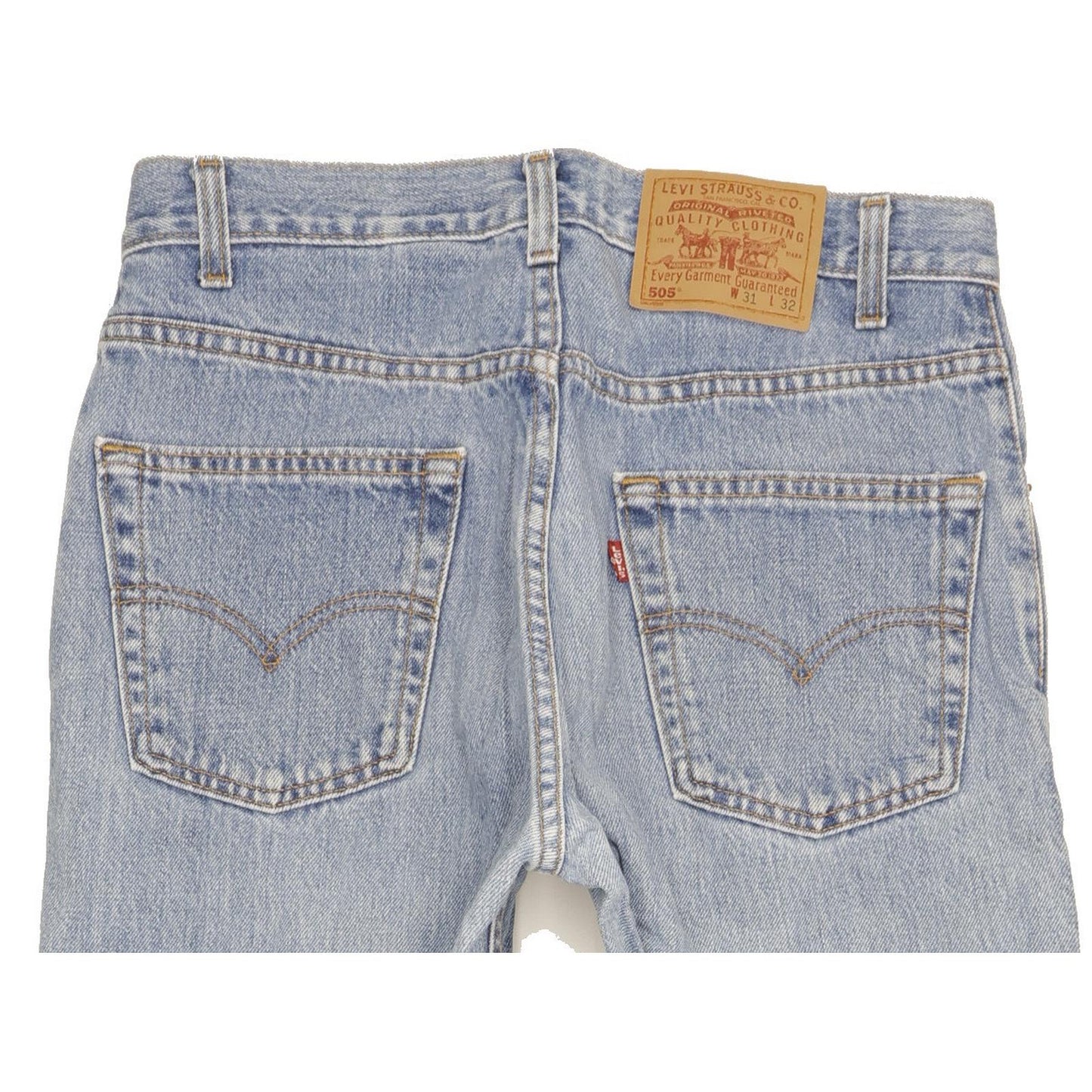 Lee 505 Men Blue Straight Regular Jeans W31 L32