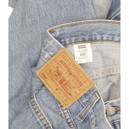 Lee 505 Men Blue Straight Regular Jeans W31 L32