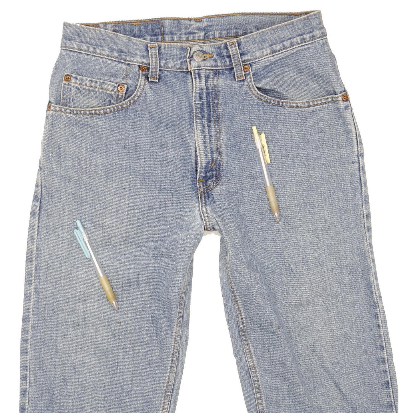 Lee 505 Men Blue Straight Regular Jeans W31 L32