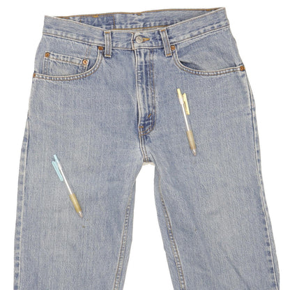 Lee 505 Men Blue Straight Regular Jeans W31 L32