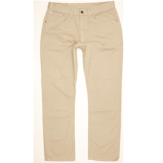 Levi's 581 Men Beige Straight Regular Jeans W34 L30