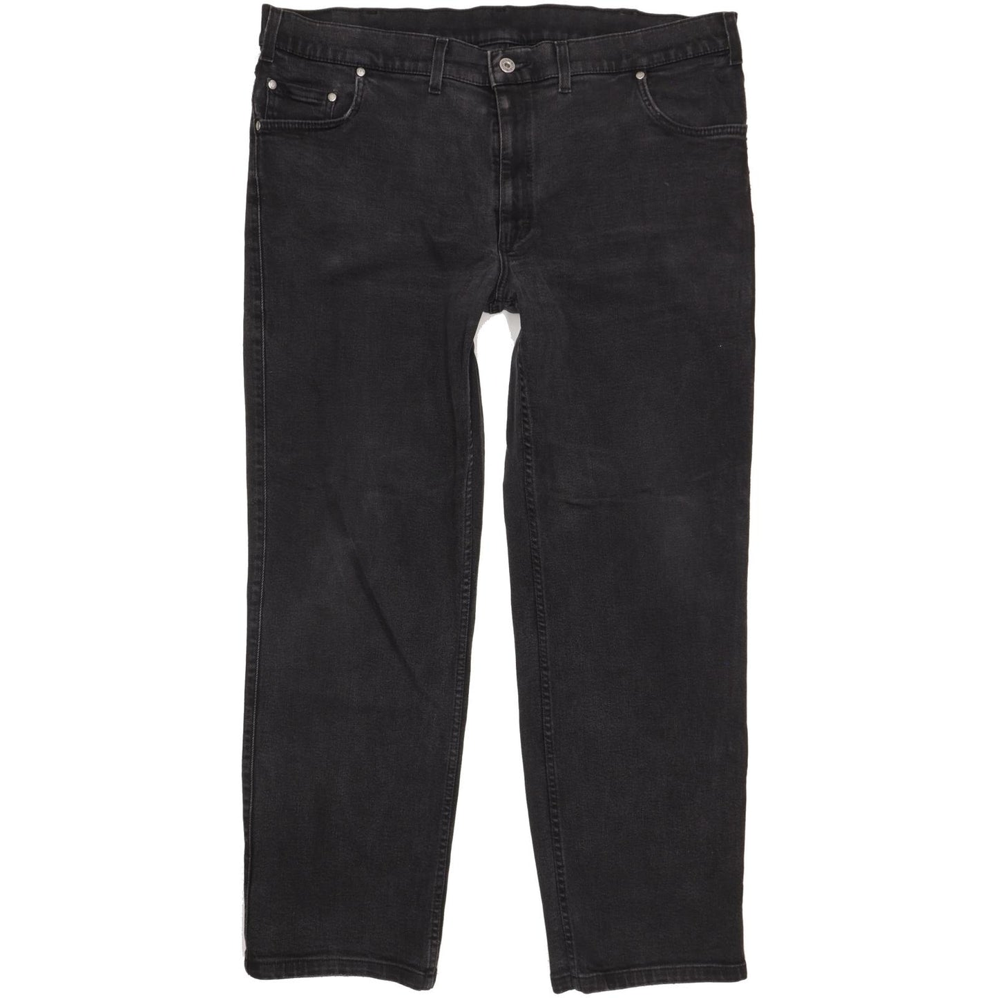 Mustang Big Sur Men Black Straight Regular Stretch Jeans W40 L29