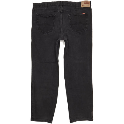 Mustang Big Sur Men Black Straight Regular Stretch Jeans W40 L29
