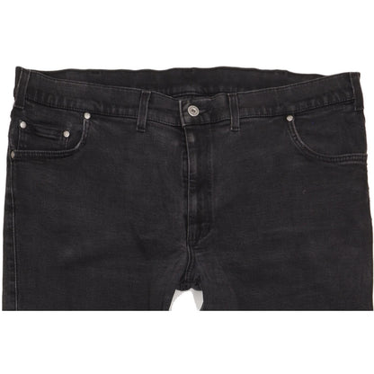 Mustang Big Sur Men Black Straight Regular Stretch Jeans W40 L29