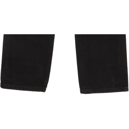 Wrangler Durable Quality Men Black Straight Regular Jeans W31 L30