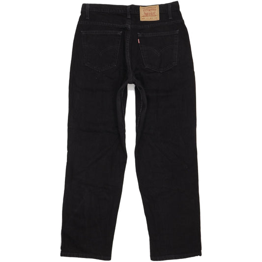 Levi's 535 Men Black Straight Regular Jeans W33 L32