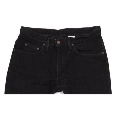 Levi's 535 Men Black Straight Regular Jeans W33 L32