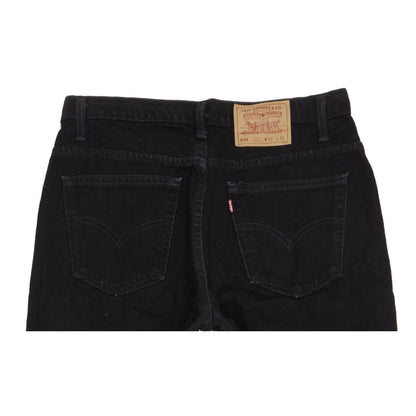 Levi's 535 Men Black Straight Regular Jeans W33 L32