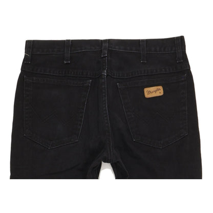 Wrangler Texas Men Black Straight Regular Jeans W32 L33