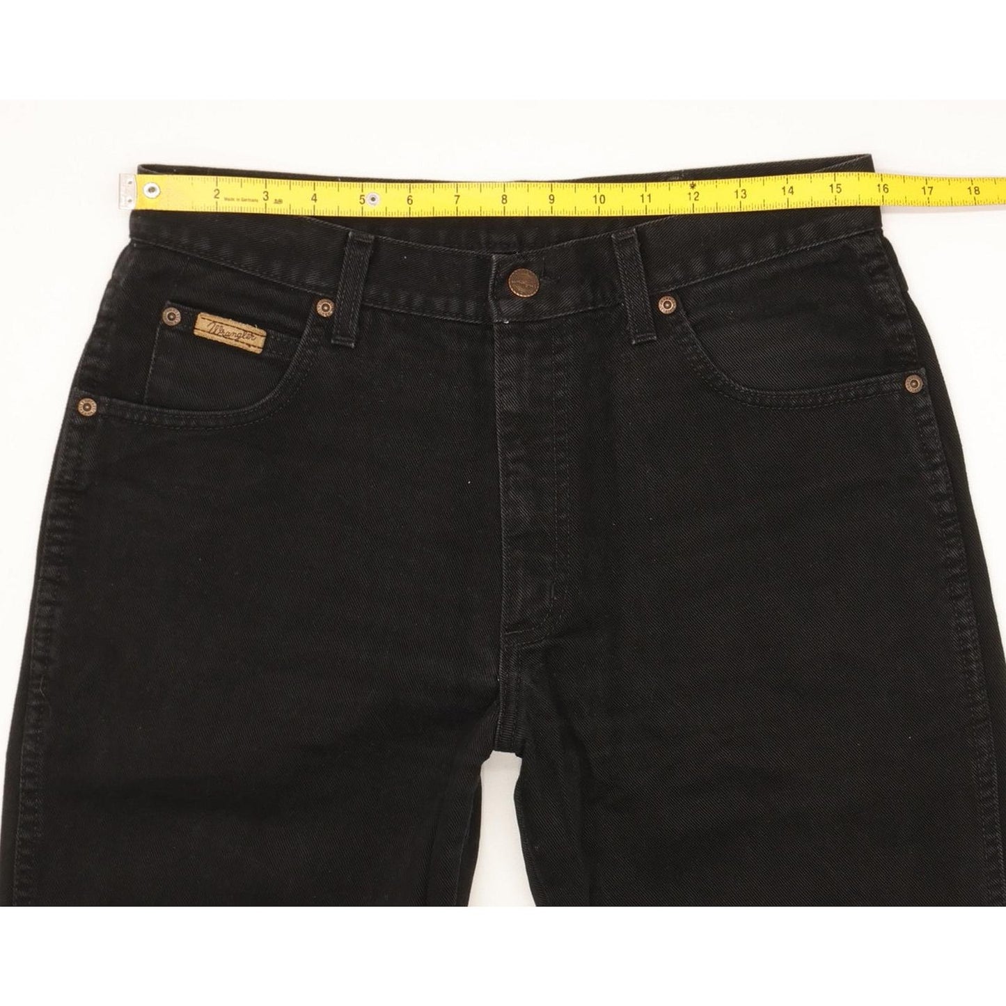 Wrangler Texas Men Black Straight Regular Jeans W32 L33