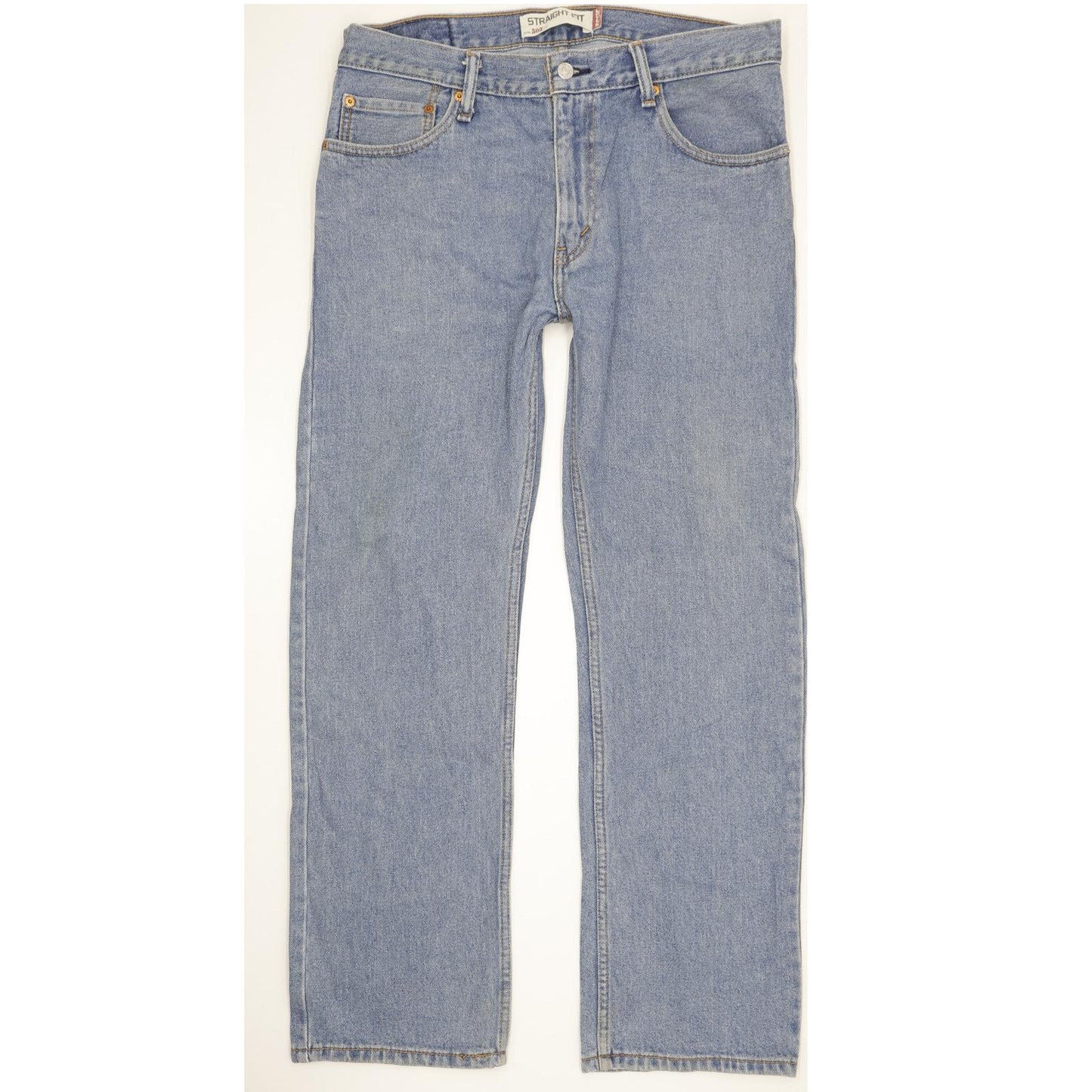 Levi's 505 Men Blue Straight Regular Jeans W35 L31