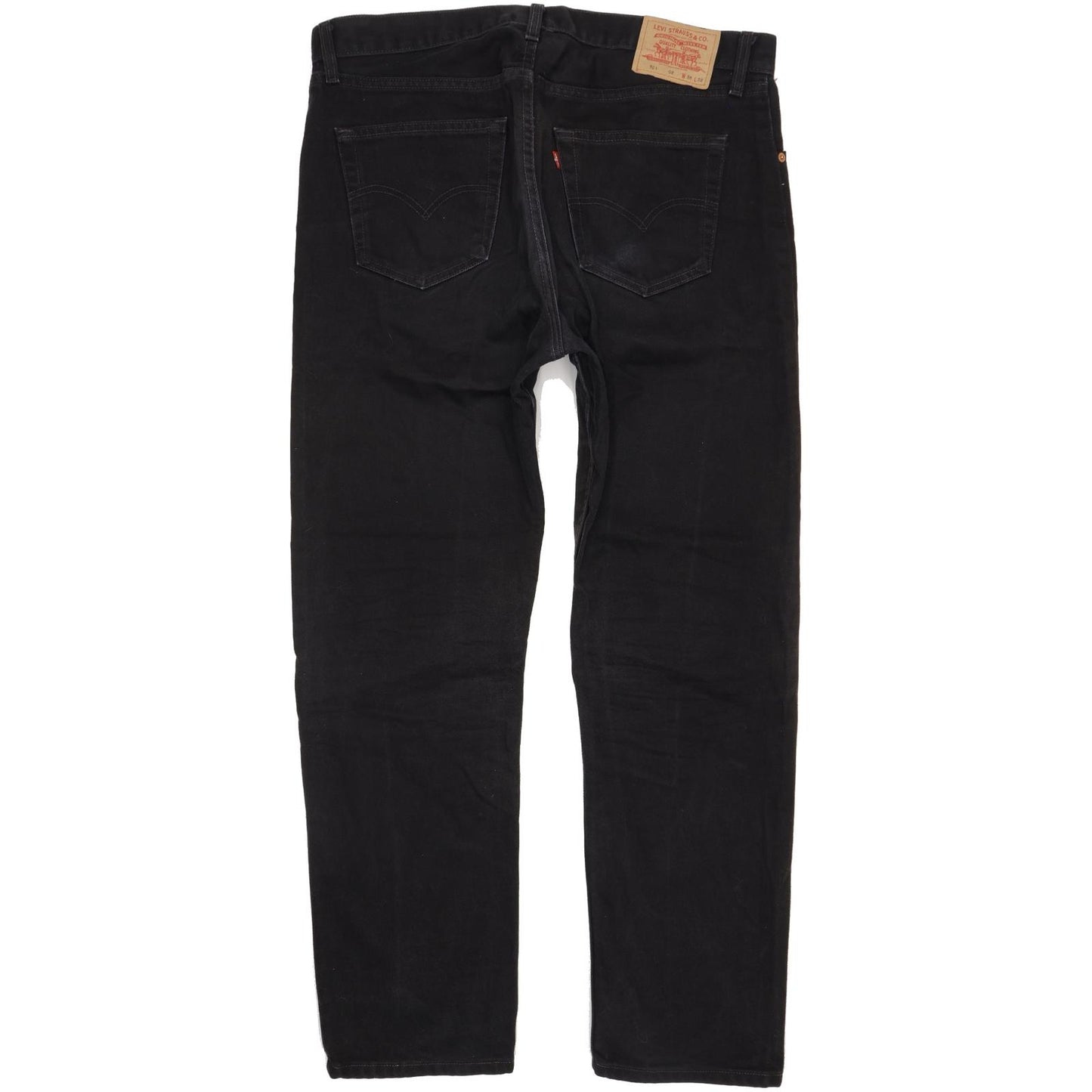 Levi's 521 Men Black Straight Regular Jeans W38 L31