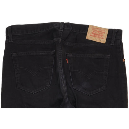 Levi's 521 Men Black Straight Regular Jeans W38 L31