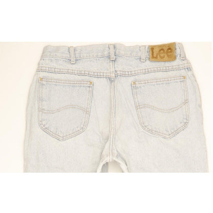 Lee Men Blue Tapered Relaxed Jeans W33 L34