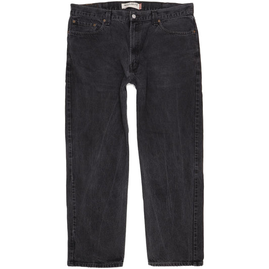 Levi's 505 Men Black Straight Regular Jeans W40 L31