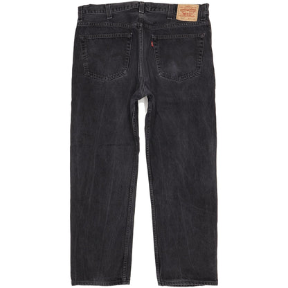 Levi's 505 Men Black Straight Regular Jeans W40 L31