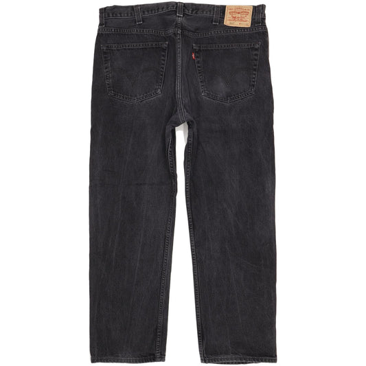 Levi's 505 Men Black Straight Regular Jeans W40 L31