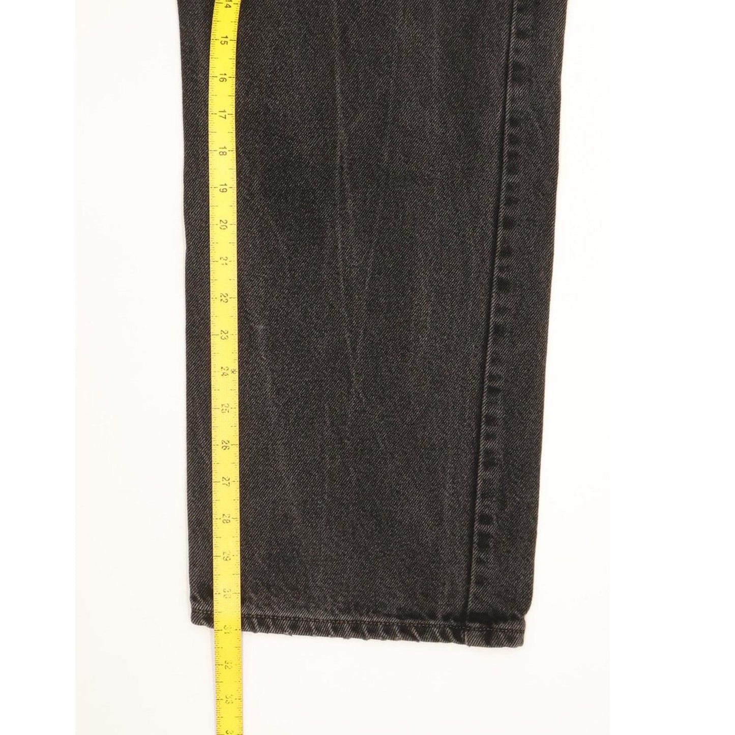 Levi's 505 Men Black Straight Regular Jeans W40 L31