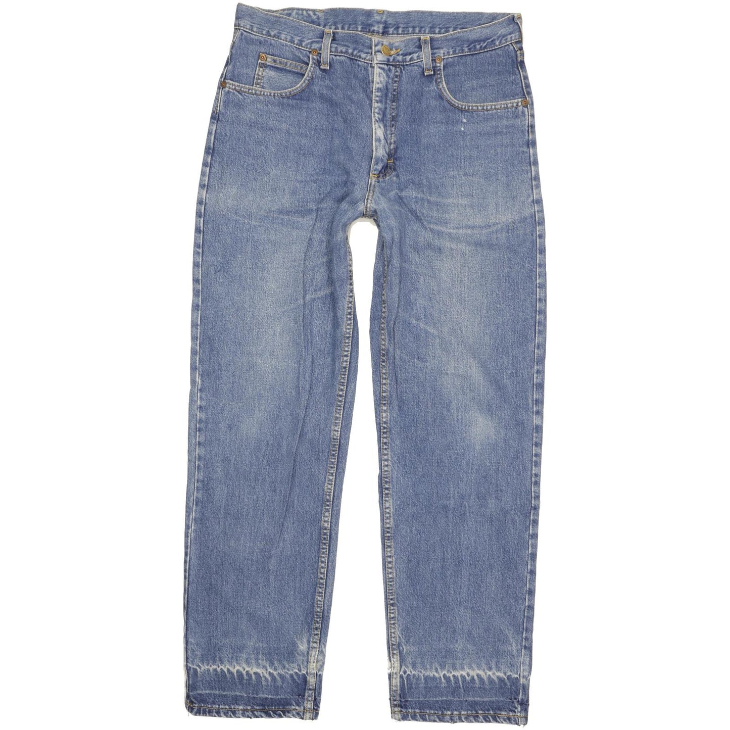 Lee Kansas Men Blue Straight Regular Jeans W36 L31