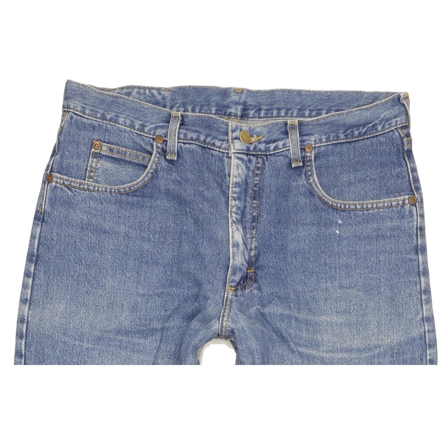 Lee Kansas Men Blue Straight Regular Jeans W36 L31