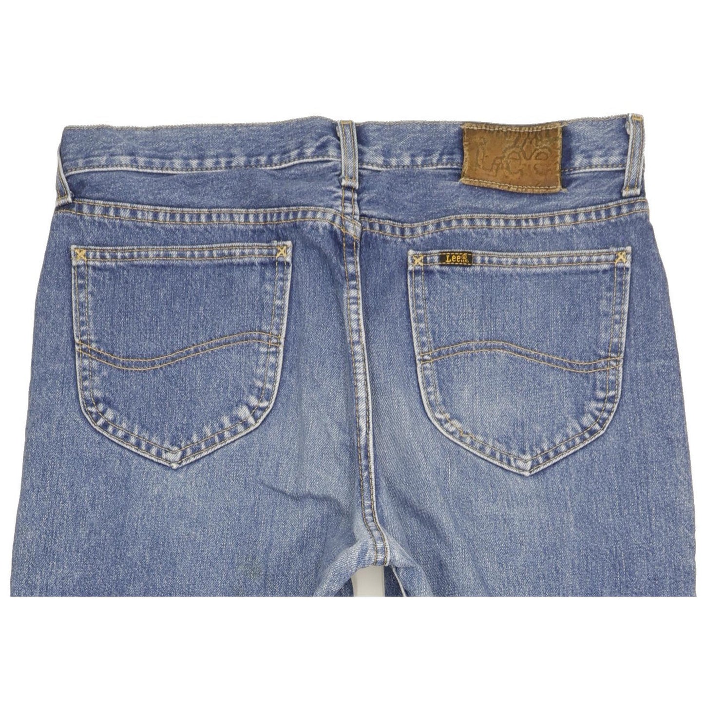 Lee Kansas Men Blue Straight Regular Jeans W36 L31