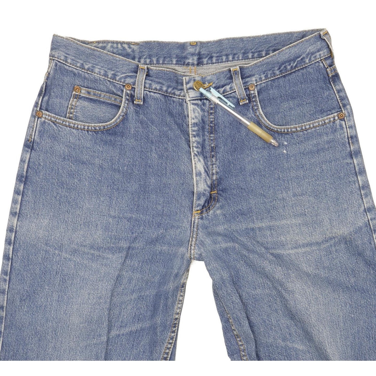 Lee Kansas Men Blue Straight Regular Jeans W36 L31