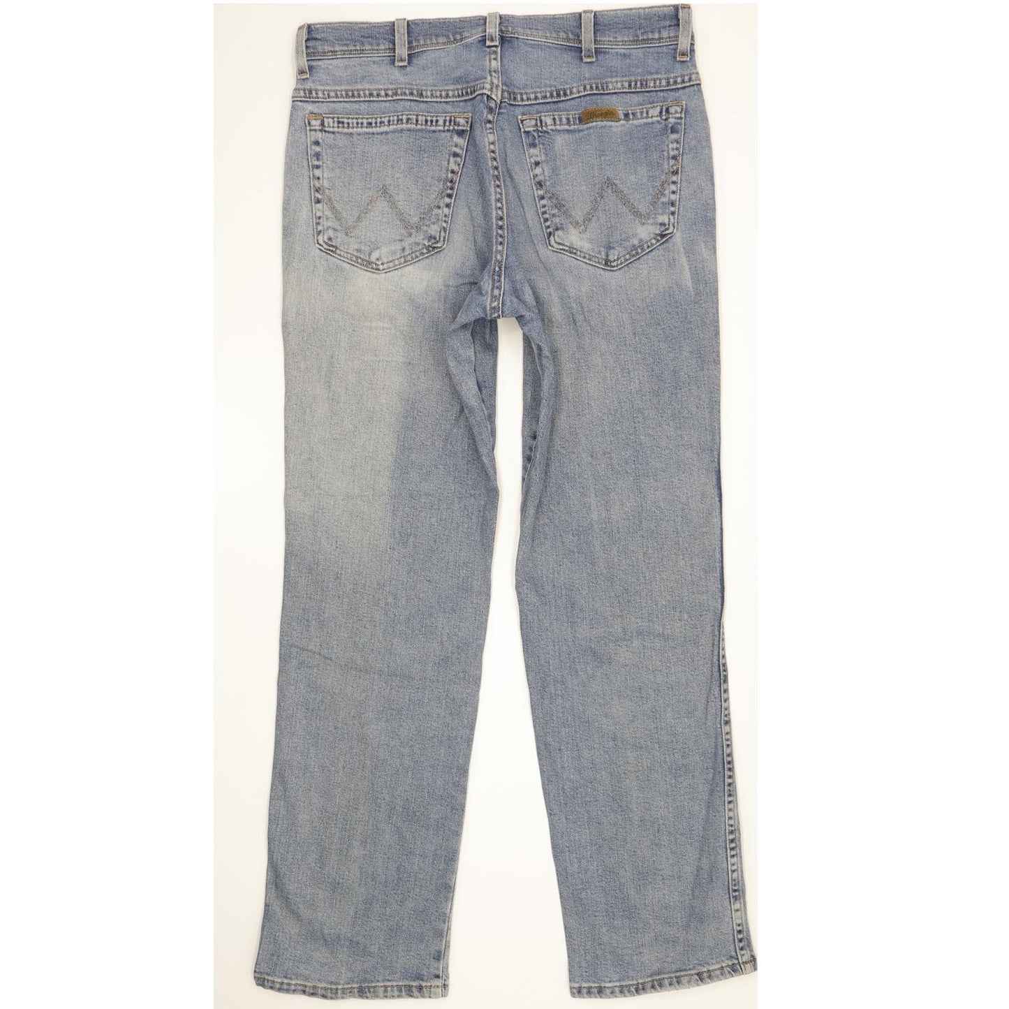 Wrangler Men Blue Straight Regular Stretch Jeans W34 L30