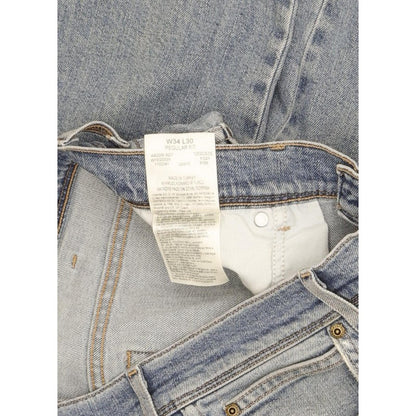 Wrangler Men Blue Straight Regular Stretch Jeans W34 L30