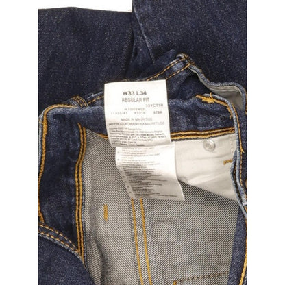 Wrangler Men Blue Straight Regular Jeans W33 L34