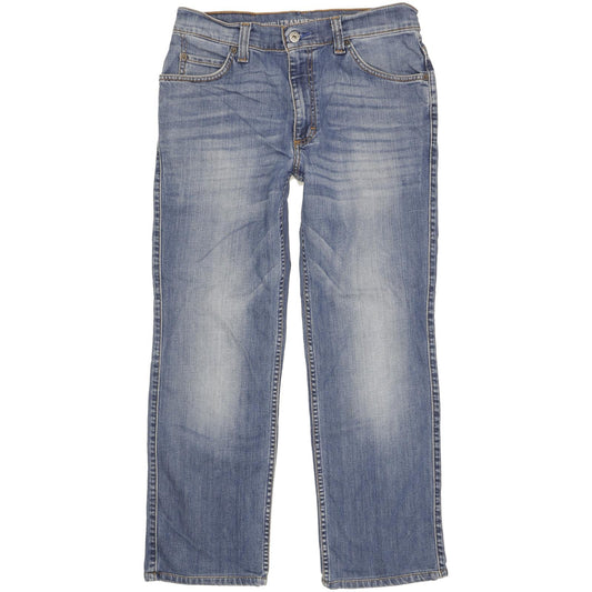 Mustang Tramper Men Blue Straight Regular Stretch Jeans W32 L27