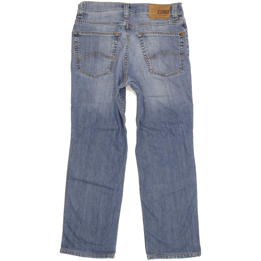 Mustang Tramper Men Blue Straight Regular Stretch Jeans W32 L27