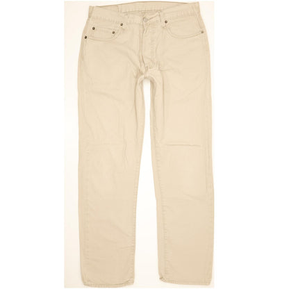 Levi's 517 Men Beige Straight Regular Jeans W34 L32