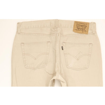 Levi's 517 Men Beige Straight Regular Jeans W34 L32