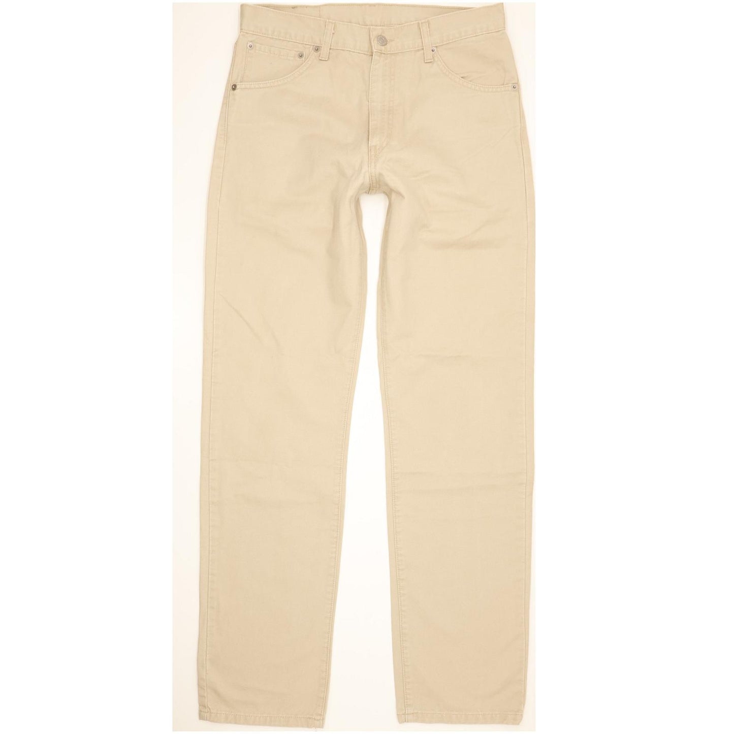 Levi's 521 Men Beige Straight Regular Jeans W32 L33
