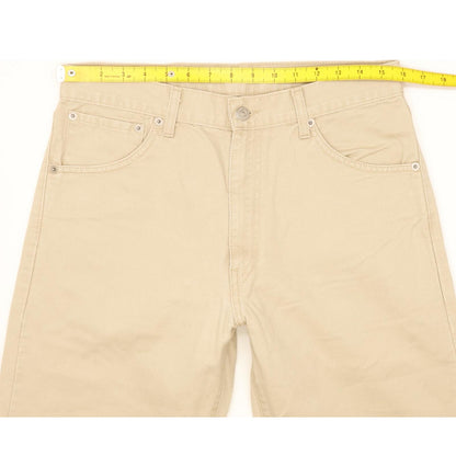 Levi's 521 Men Beige Straight Regular Jeans W32 L33